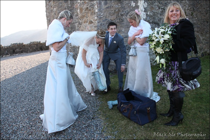 Wedding photography Eilean Donan Castle-29