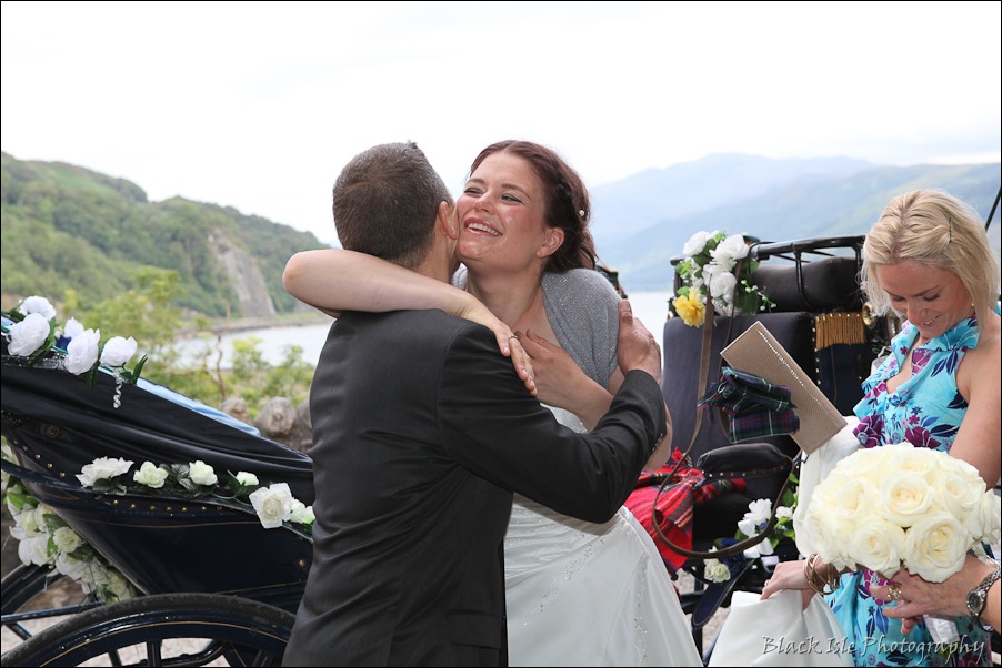 Wedding photography ar Eilean Donan Castle, Highlands, Scotland-6